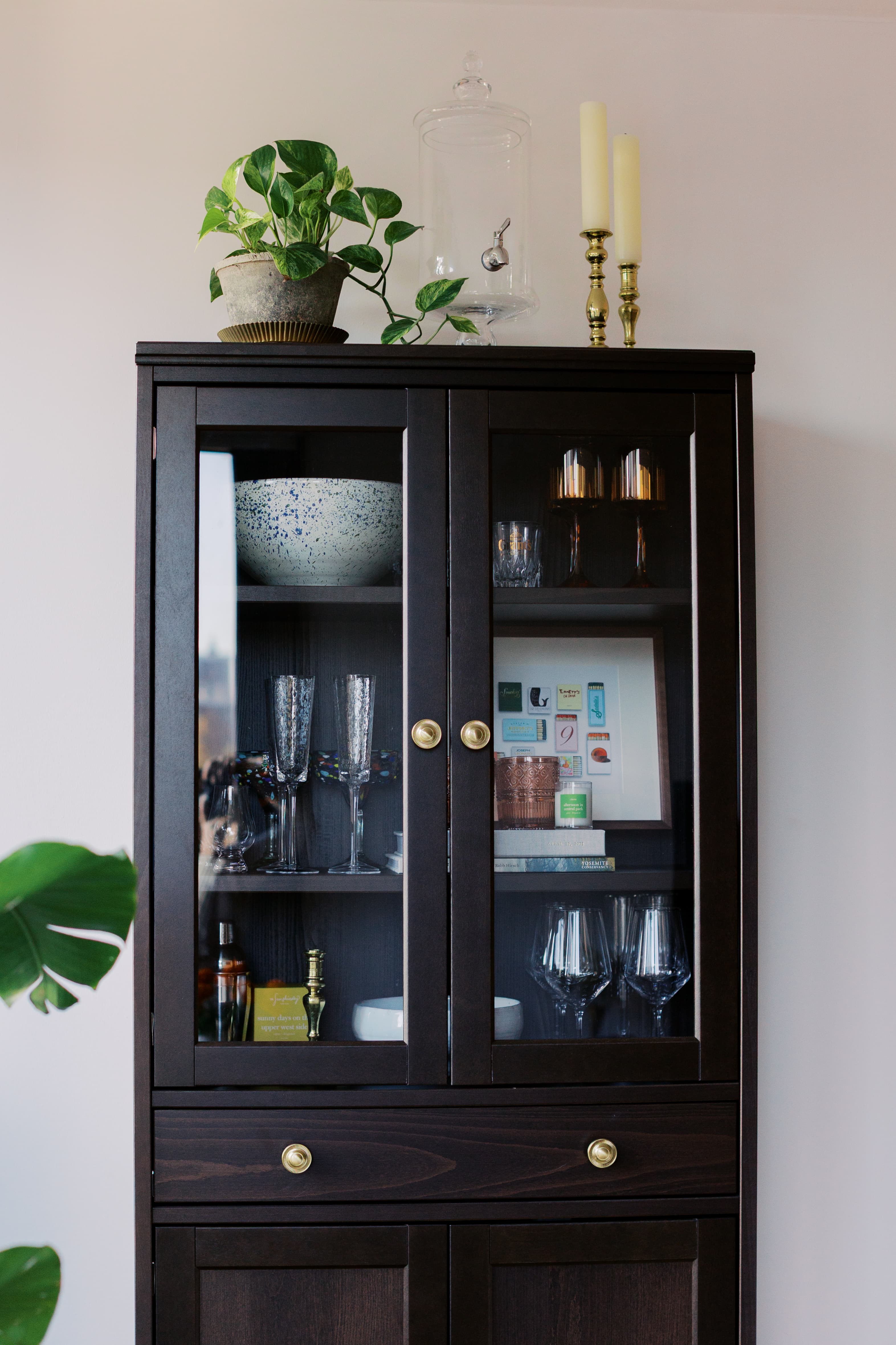 Curated interior design detail